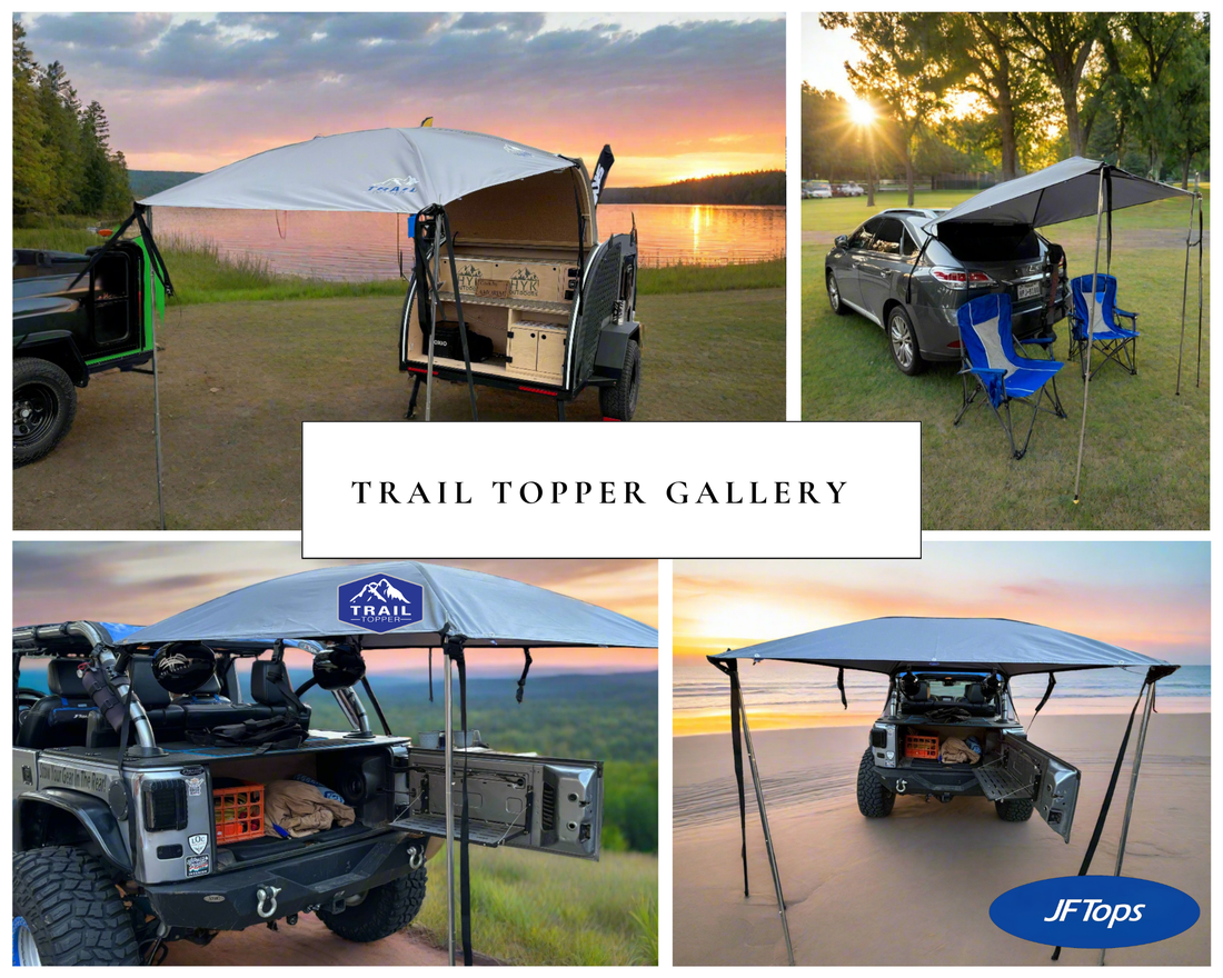 Trail Topper Universal Shade Awning by JFTops
