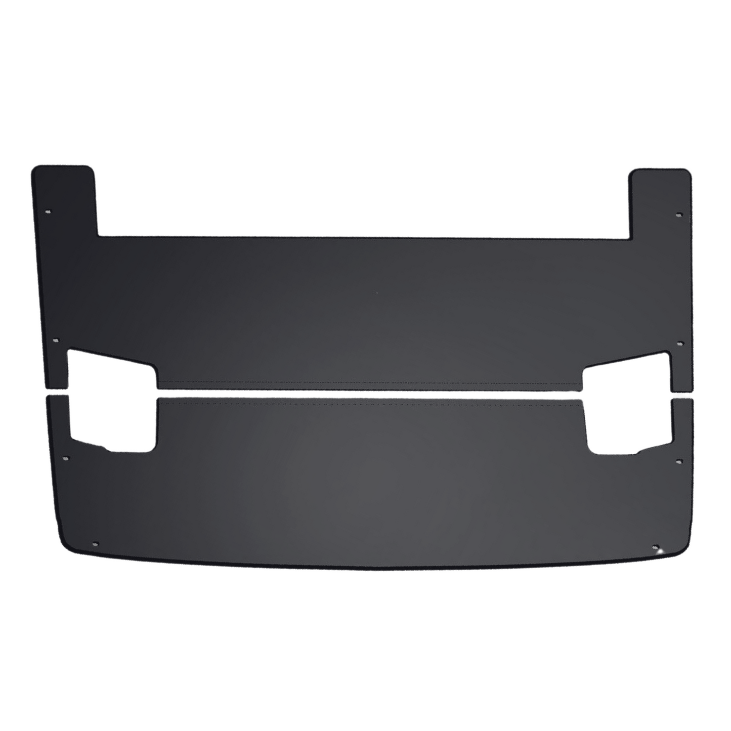 2024/2025 JLU 4-Door Hard Top Rhino Lined Cargo Cover Schematic