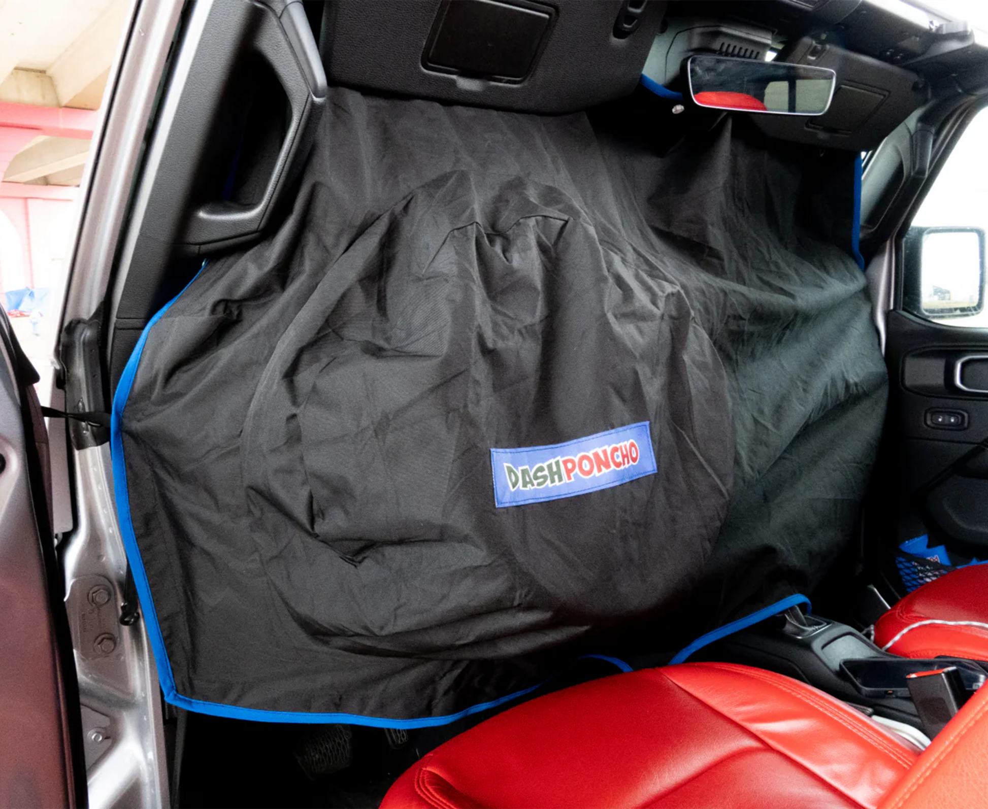 JL/JLU Jeep Wrangler or Gladiator JT Dash Poncho Rain Protection