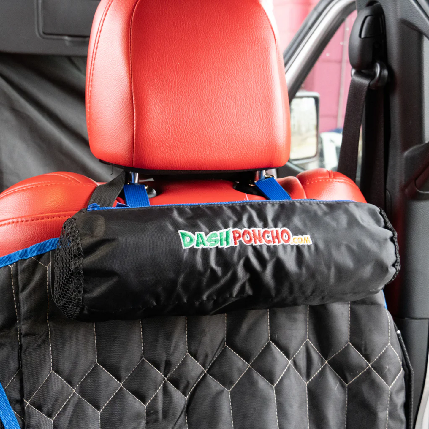Dash Poncho Storage Bag Passenger Seat View