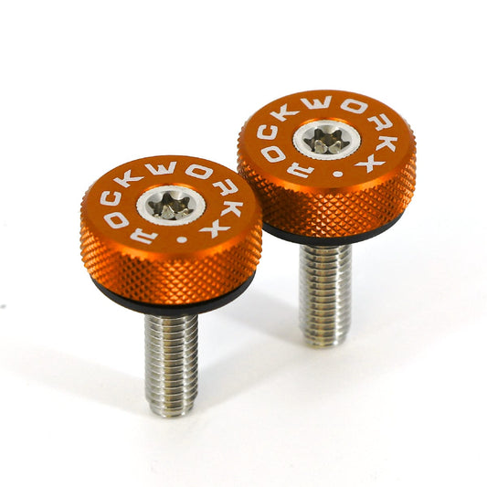Ford Bronco 2 DOOR Hard Top FORWARD Quick Removal T40 Torx Thumb Screw 2 pc Set.