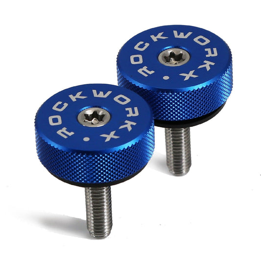 Ford Bronco 4-Door Blue Hard Top Quick Removal t40 Torx Thumb Screws 2pc set