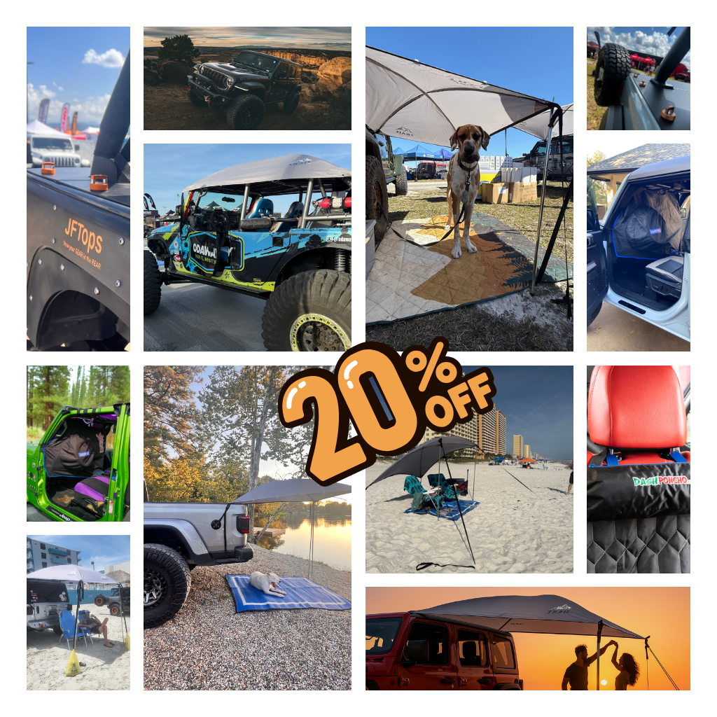 JFTops Gear Photo Collage 