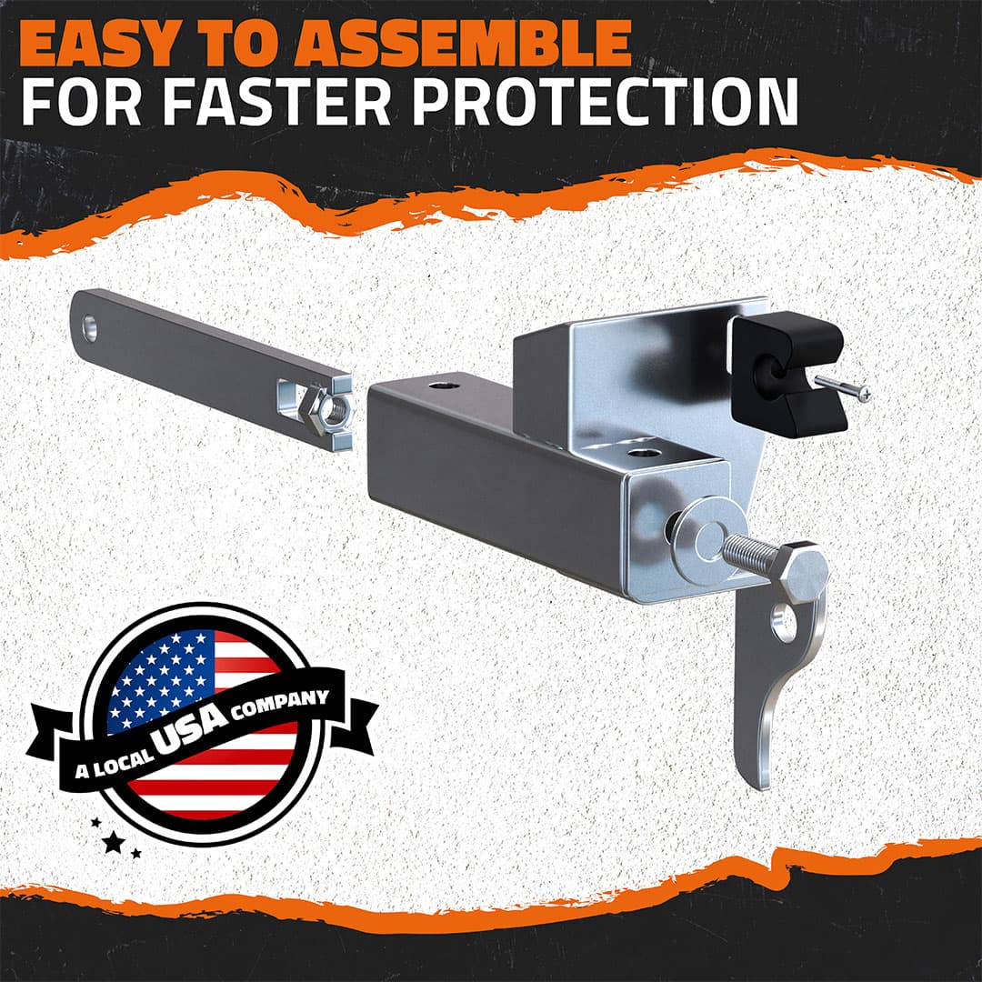 Front Bumper Guard Mounting Brackets for Kenworth T660 / T680 2021-2025 (Brackets ONLY)