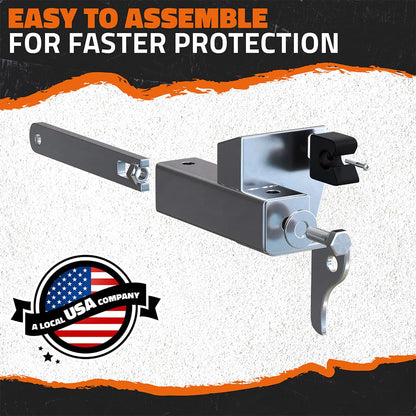Front Bumper Guard Mounting Brackets for Kenworth T660 / T680 2021-2025 (Brackets ONLY)
