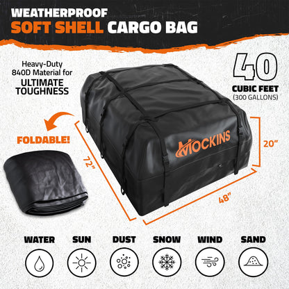 40 Cu Ft Rooftop Bag 72"x48"x20"