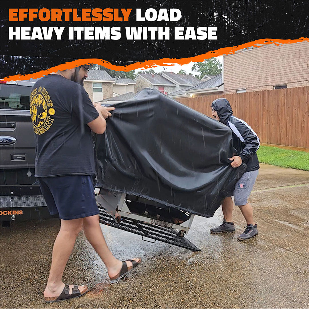60"x30"x5" Wheelchair Hitch Carrier with Ramp