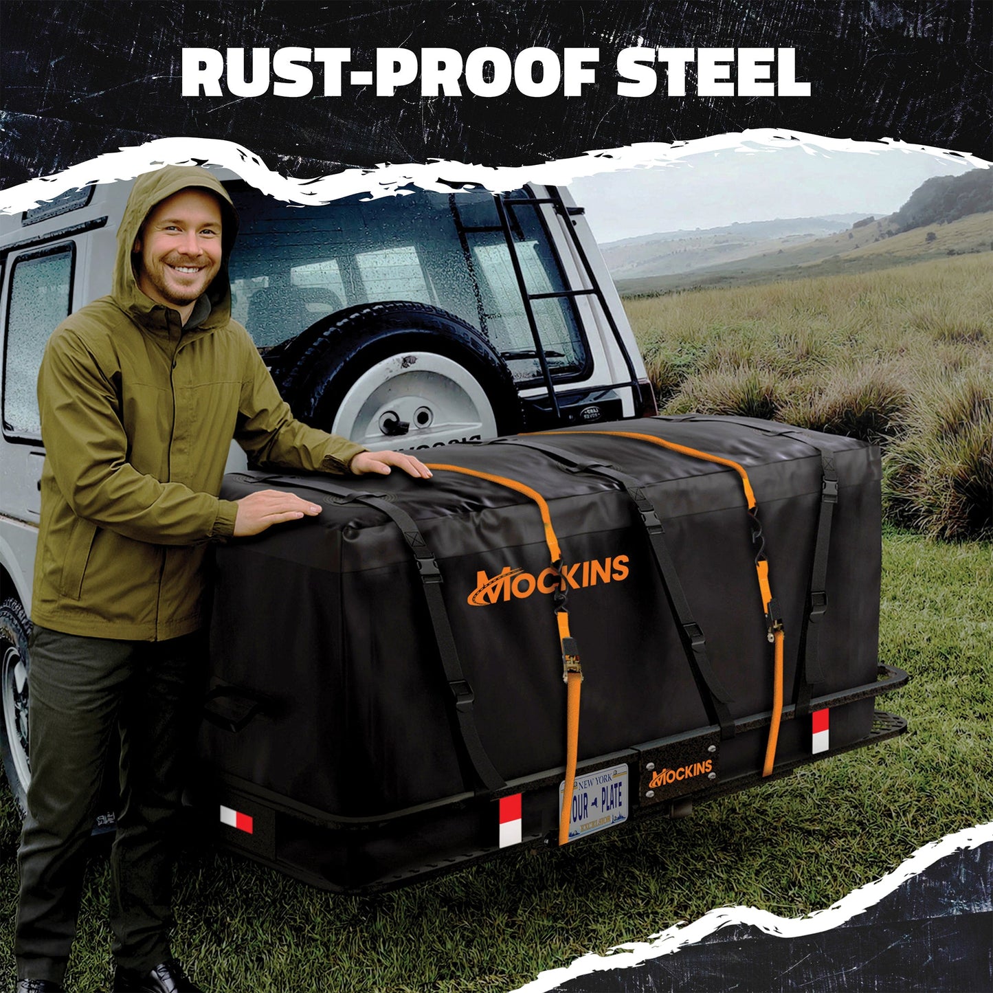 60"x24"x6" Cargo Hitch Carrier