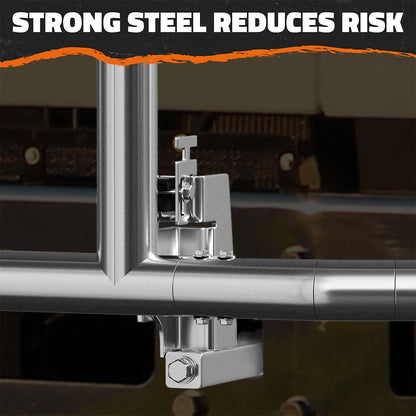 90"x11.5"x29" Front Bumper Guard with Mounting Brackets for International Prostar 2008-Current