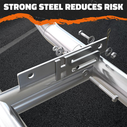 90"x11.5"x29" Front Bumper Guard with Mounting Brackets for Peterbilt 2019