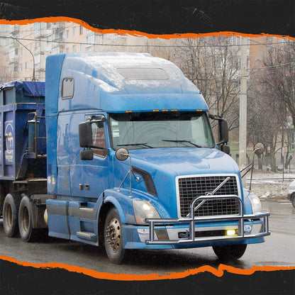 Front Bumper Guard Mounting Brackets for Freightliner Cascadia 2007-2017  (Brackets ONLY)