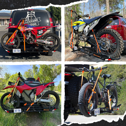 83" Dirt Bike Carrier & Tilting Loading Ramp