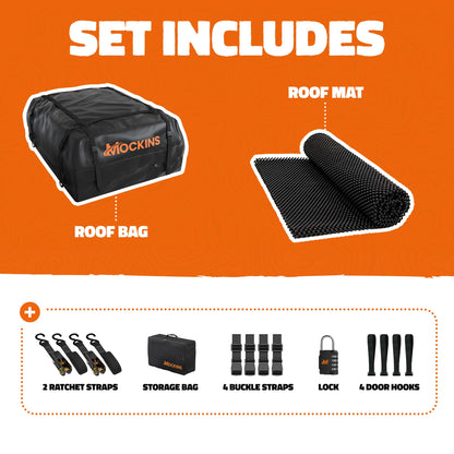 16 Cu Ft Rooftop Bag 45"x34"x18"