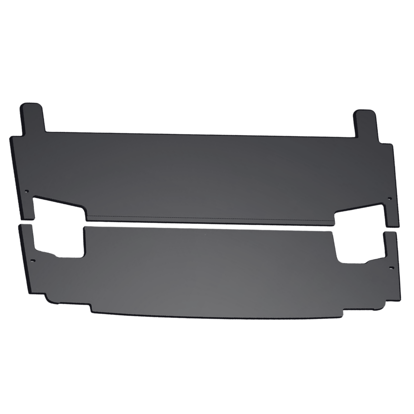 2024/2025 Wrangler JLU 4-Door Soft Top Wood Tonneau Cover Rhino Lined