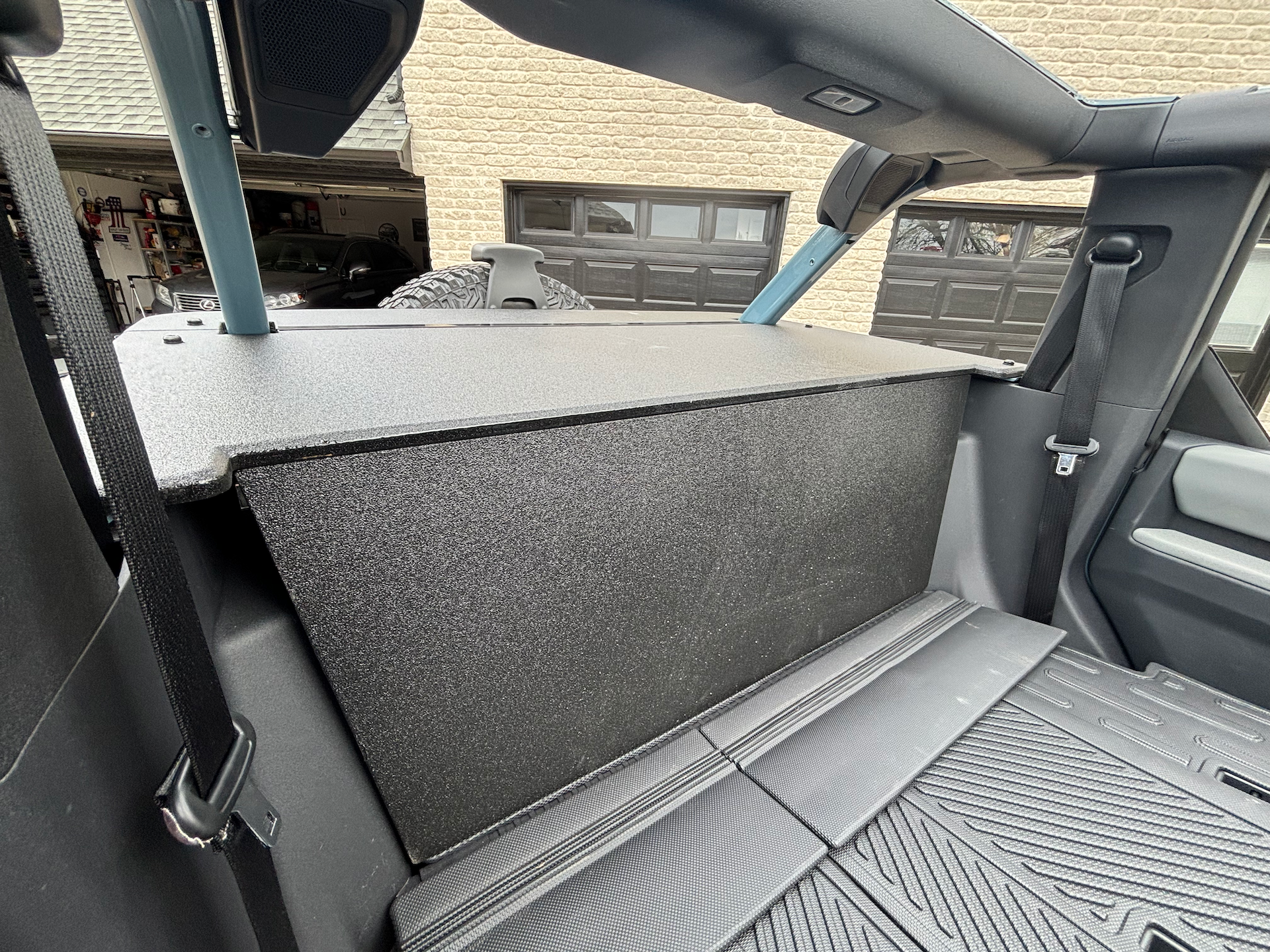 JFTops Bronco Security Board Tonneau Hardtop Bed Cover
