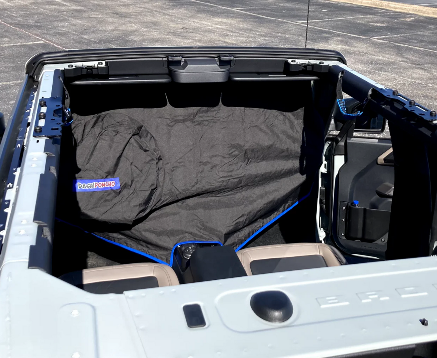 Ford Bronco 6th Generation Dashboard Topless Rain Protection Dash Poncho