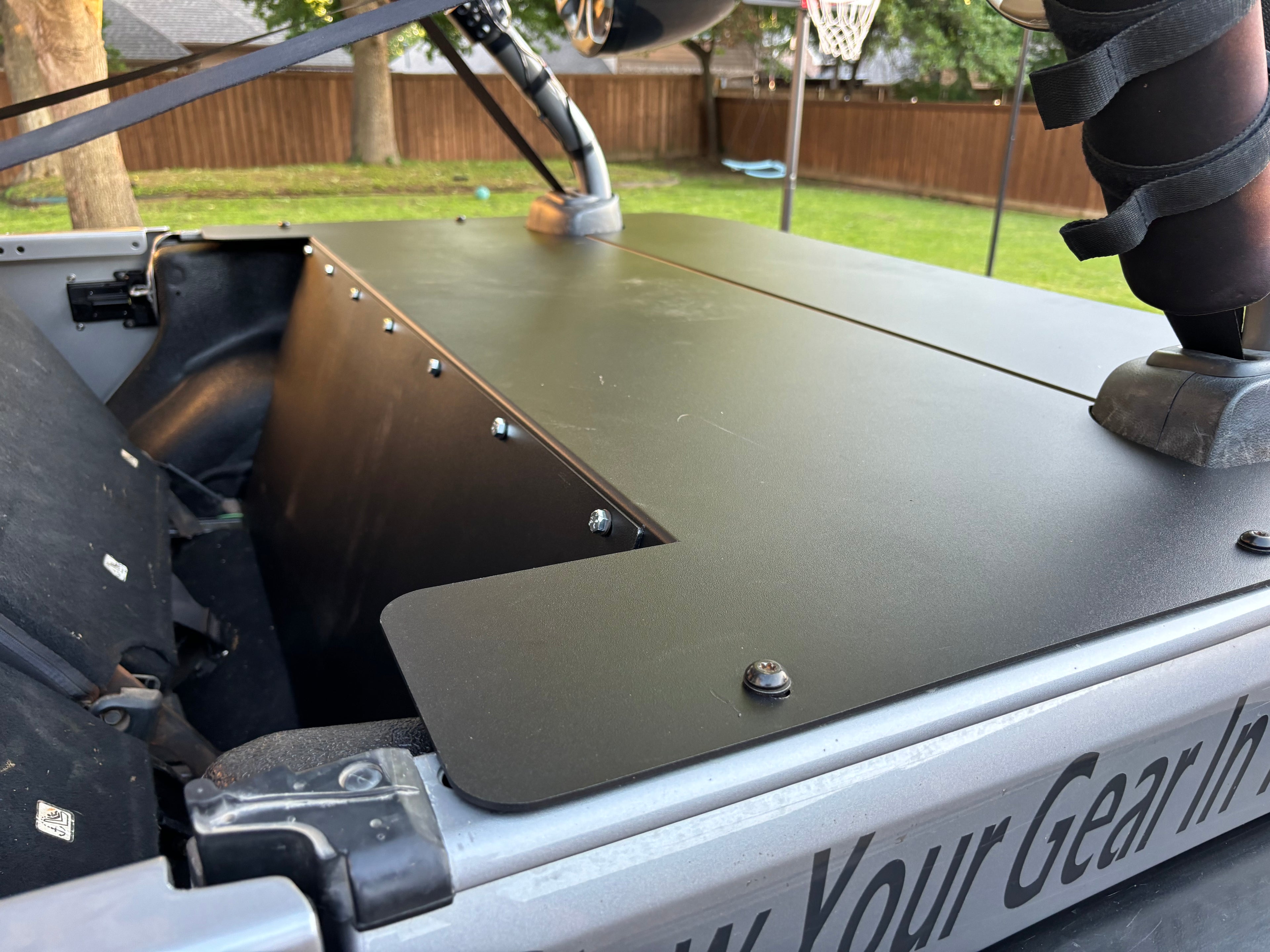 JFTops Aluminum Tonneau Cargo Cover