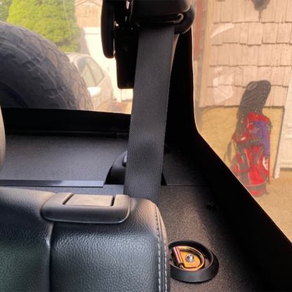 JKU Soft Top 4-Door Tonneau Cover Interior