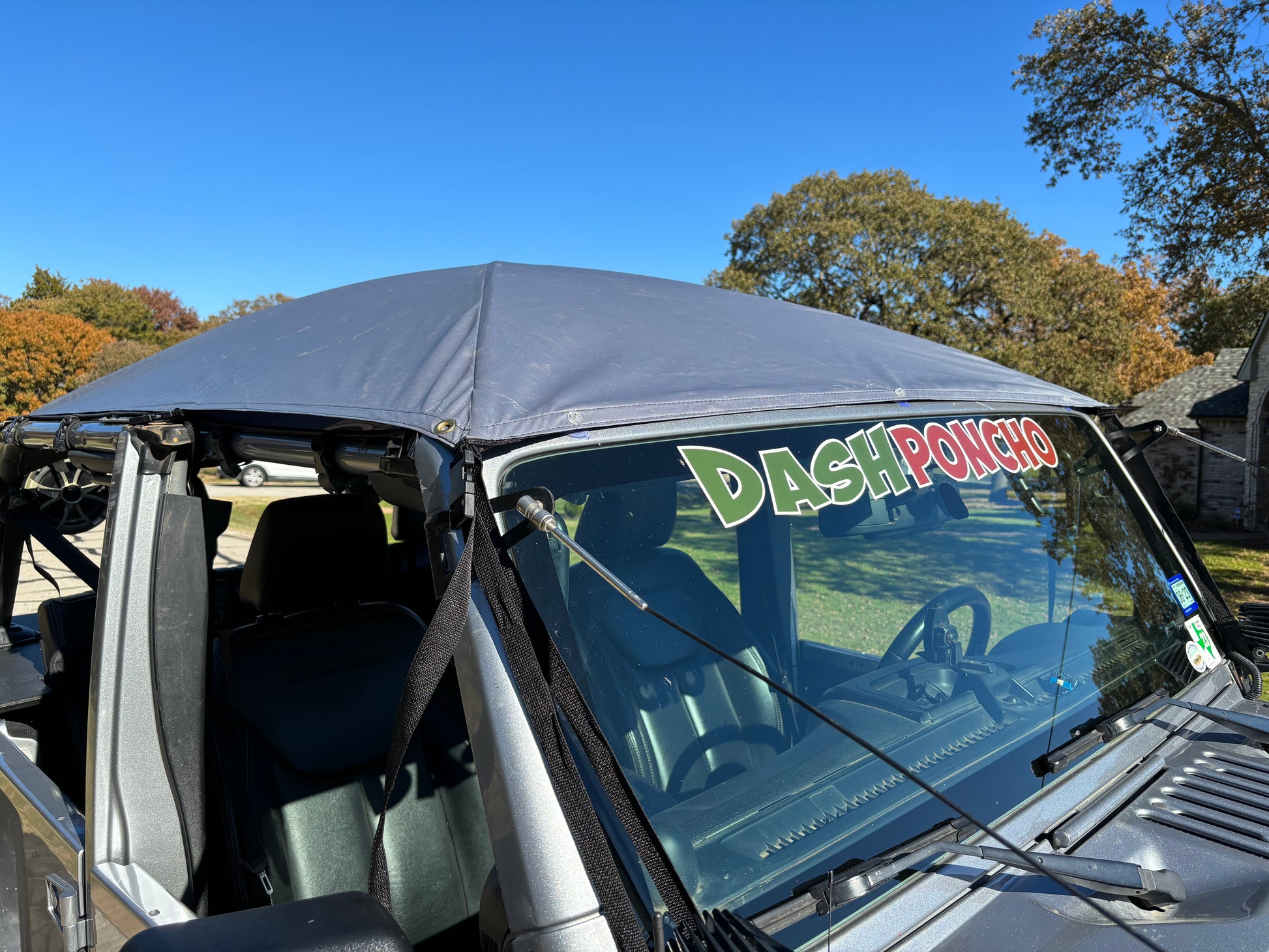 Off-Road Trail Topper on a Jeep JKU Wrangler