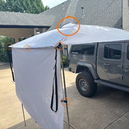 2026 vented overaland and 8x7 side wall display