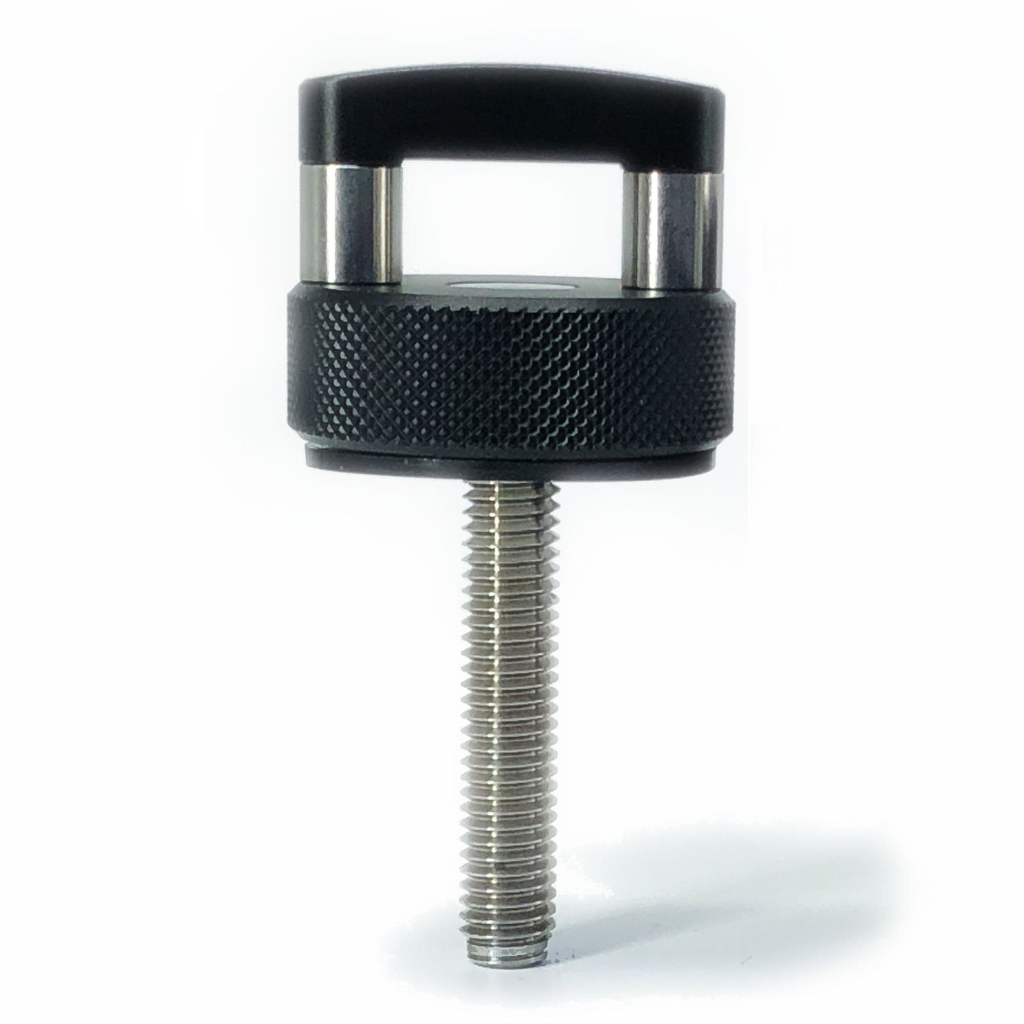 Jeep Hard Top Quick Removal Fastener Thumb Screw, integrated D Ring, Billet Aluminum (Six Piece Set) EXTENDED REACH