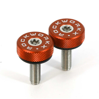 Ford Bronco 2 DOOR Hard Top FORWARD Quick Removal T40 Torx Thumb Screw 2 pc Set.