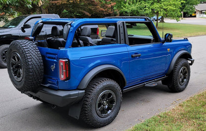 2024 FORD BRONCO 2 DOOR 12 PIECE SET,  8 Hard Top Quick Removal Fastener Thumb Screws + 4 Torx  Bolt Set