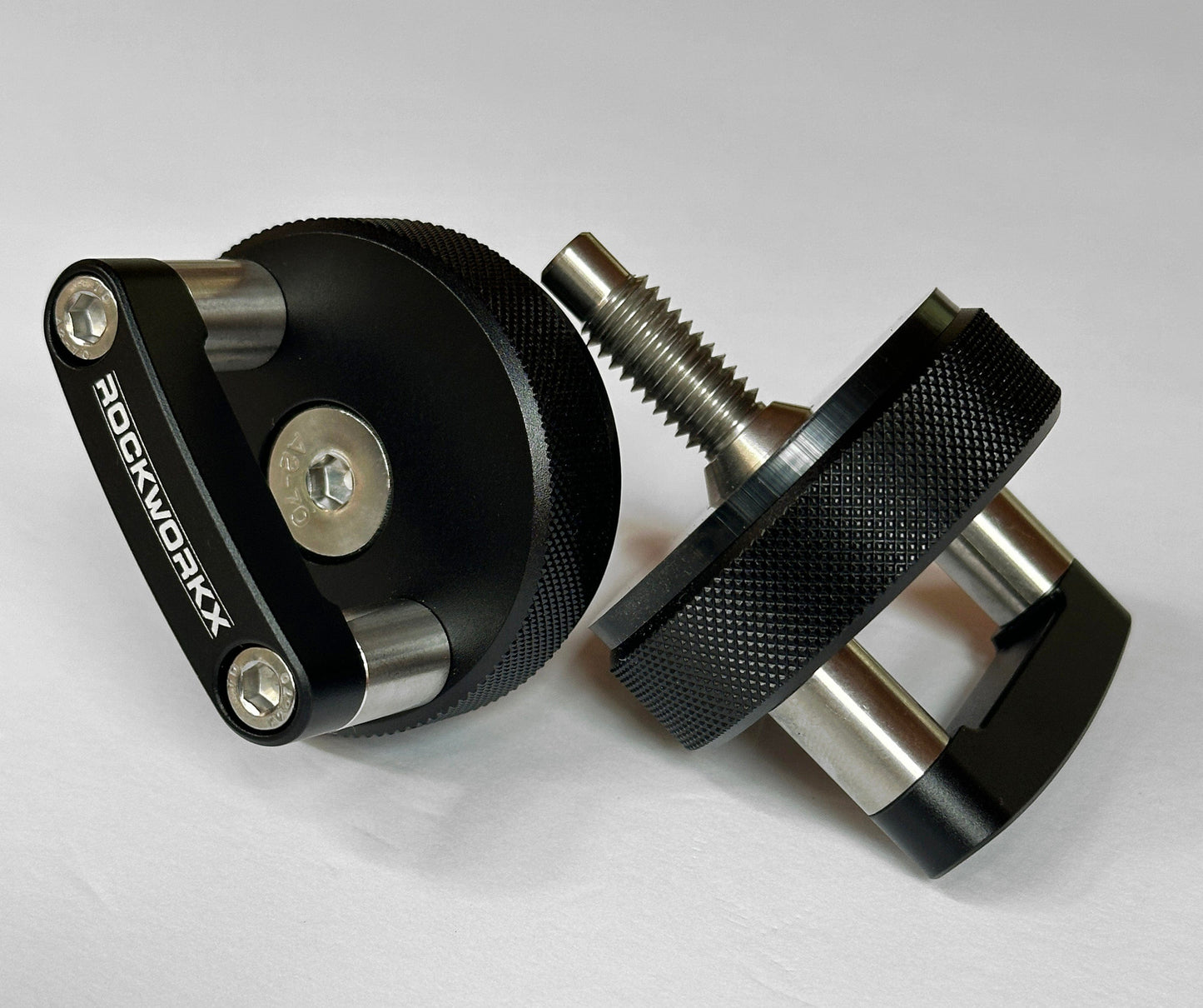 Jeep CJ & YJ Quick Release Knobs - Billet Aluminum (2 Piece Set)
