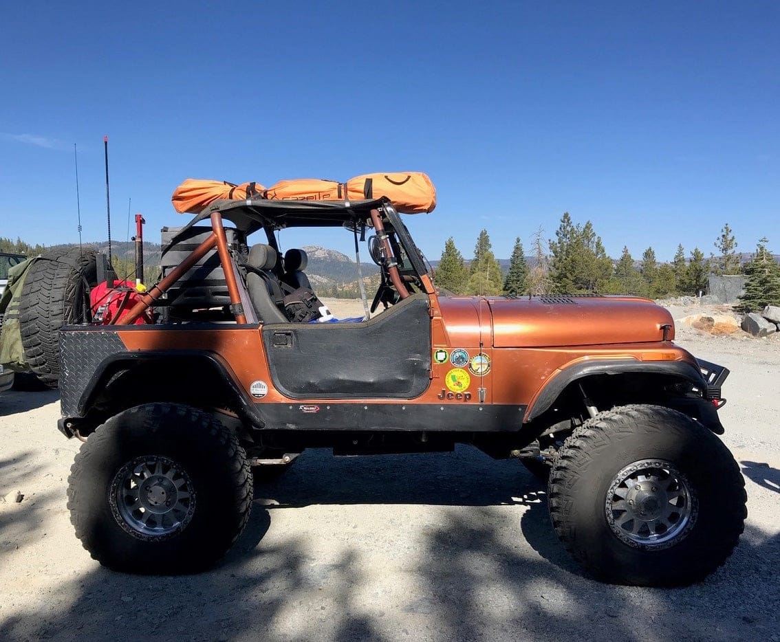 Rockworkx Jeep CJ Windshield & Hardtop Quick-Release Combo Kit