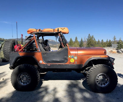 Rockworkx Jeep CJ Windshield & Hardtop Quick-Release Combo Kit