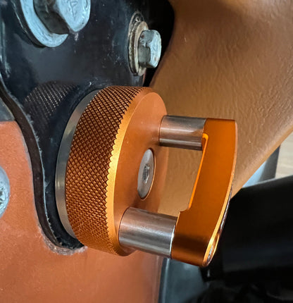 Jeep CJ & YJ Quick Release Knobs - Billet Aluminum (2 Piece Set)