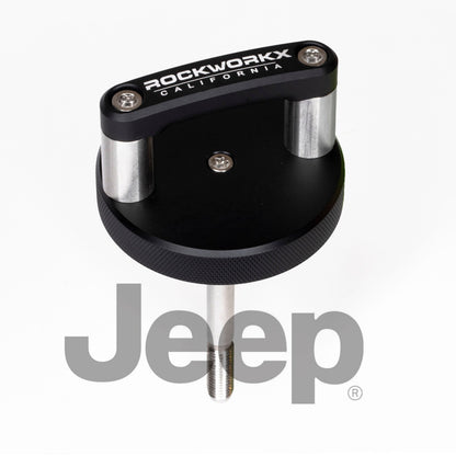 Jeep JK + JKU Freedom Hard Top Quick Release Knobs / Bolts, 2 in 1 Billet Aluminum (2 Piece Set)