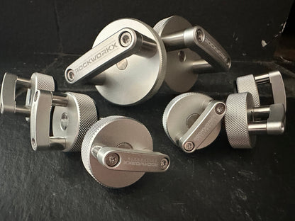JEEP WRANGLER (JK & JKU) Hard Top Quick Removal Thumb Screws & Mounting Knob SET! (6 Thumb Screws and 2 Knobs)
