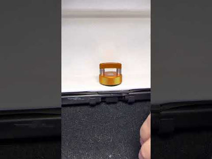 FORD BRONCO 8 PIECE SET Hard Top Quick Removal Fastener Thumb Screw, (2Dr or 4 Dr) integrated D Ring  (Eight Piece Set)