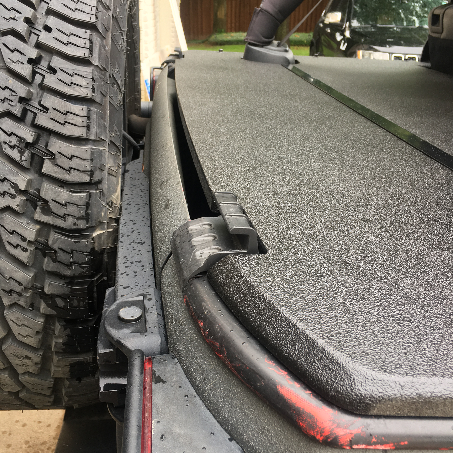JL 2-Door Soft Top Jeep® Wrangler Rhino Lined Cargo Cover (2024-2025)